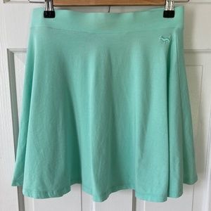 Mint colored skater skirt